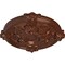 Ekena Millwork Hamilton Ceiling Medallion (Fits Canopies up to 3 3/4"), 17 3/8"OD x 1 3/4"P, Copper Penny CM17HACPS - alternate 3